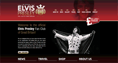 Desktop Screenshot of elvispresleyfanclub.co.uk